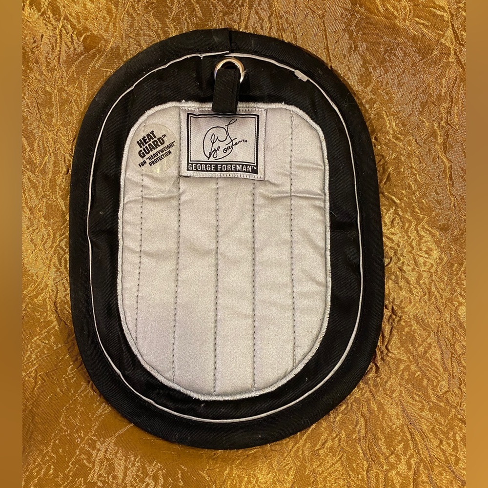 Vintage George Foreman Heat Guard for heavyweight protection